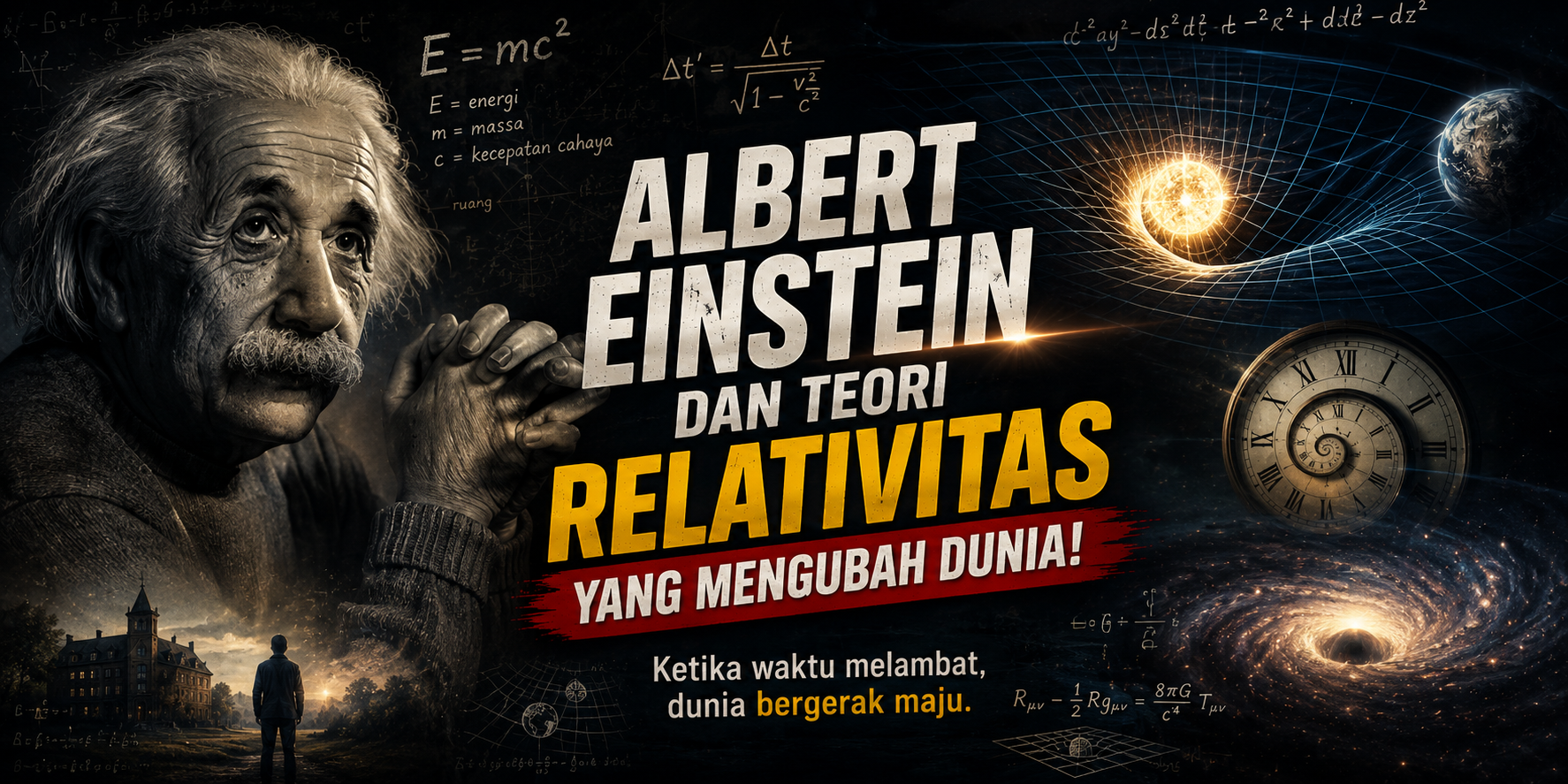 Albert Einstein dan Teori Relativitas yang Mengubah Dunia